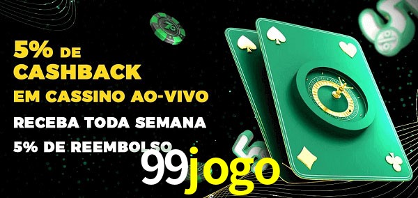 Promoções do cassino ao Vivo 99jogo
